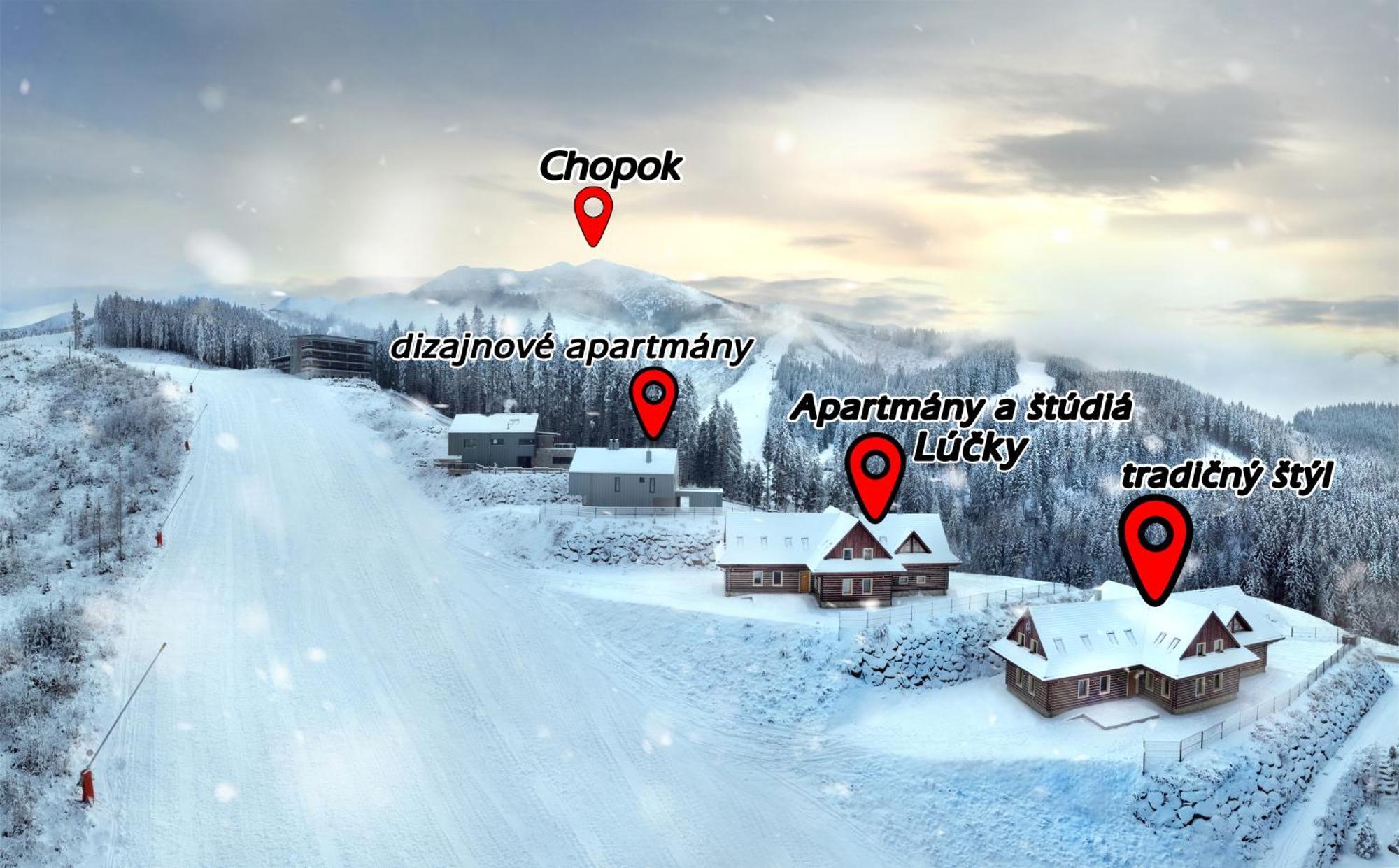 Apartmany A Studia Lucky, Ski-In Ski-Out ,Chopok Jasna, Demaenovska Dolina Εξωτερικό φωτογραφία